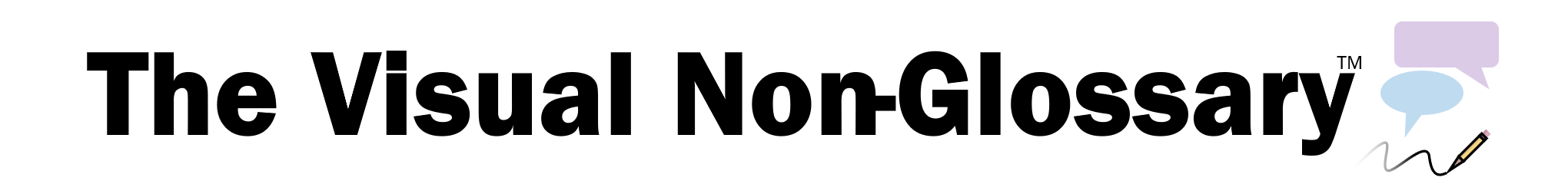 The Visual Non-Glossary