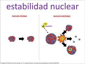 estabilidad nuclear visual