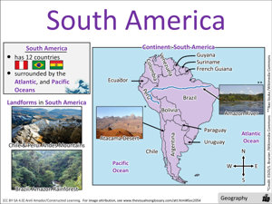 South America visual