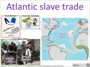 Atlantic slave trade visual