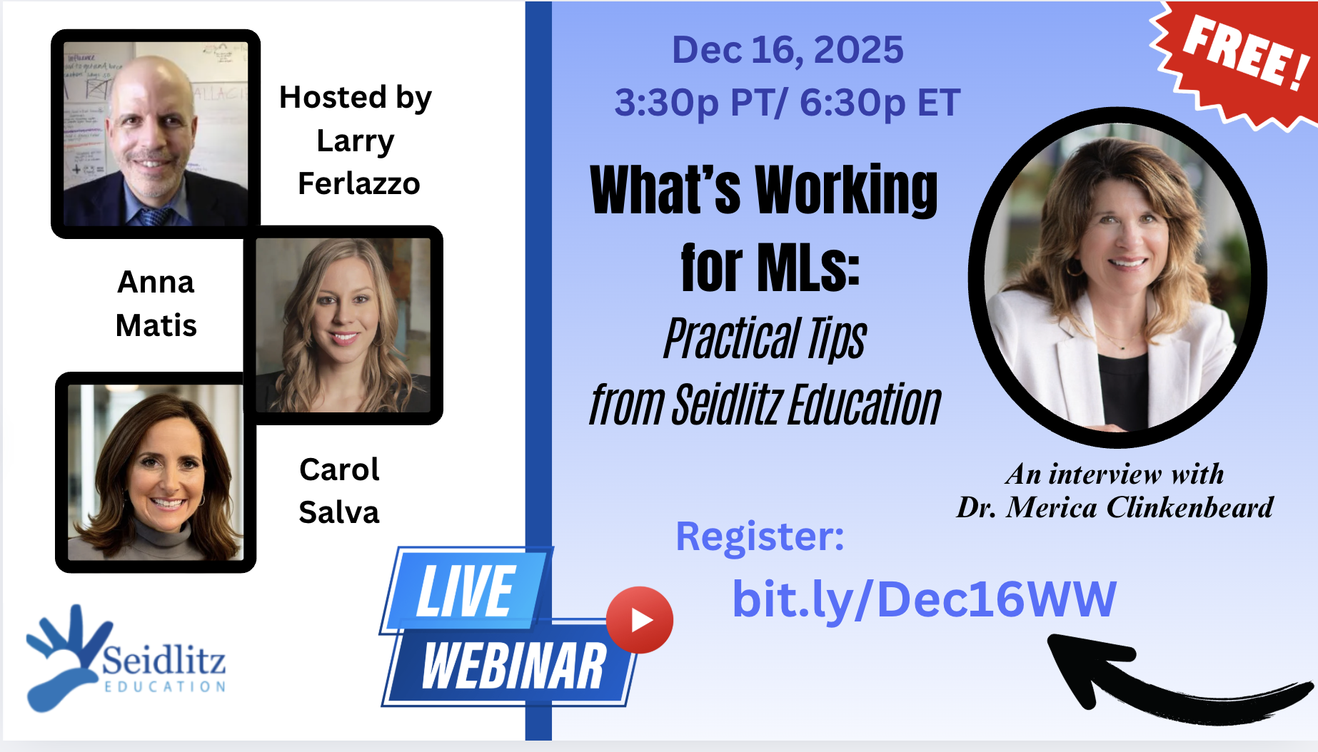 What's Working for MLs Webinar